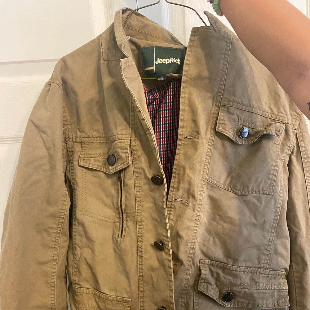 VINTAGE JEEP ZIP UP JACKET
